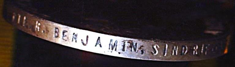 Efficiency Medal. GV issue with clasp 'India' (Pte. R. Benjamin, Sind. R. A.F.I.) — image 5