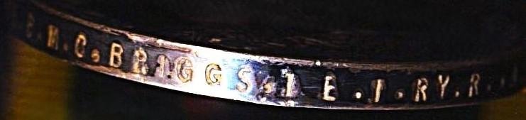 Efficiency Medal. GV issue with clasp 'India' (Pte. B. M. C. Briggs, 1. E. I. Ry. R., A.F.I.) — image 5