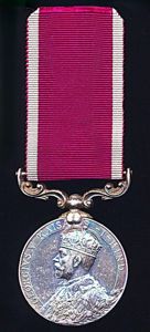 India Long Service and Good Conduct Medal. GV first type …