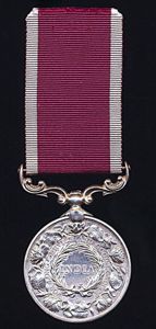 India Long Service and Good Conduct Medal. GV first type …