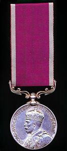 India Long Service and Good Conduct Medal. GV second type …