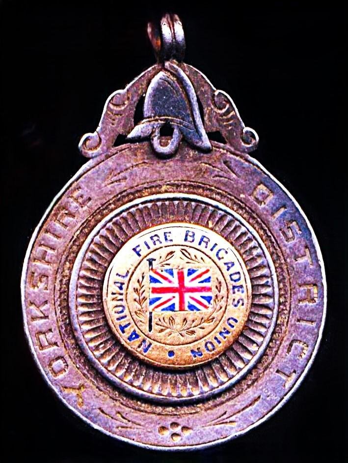 A very long serving 'Captain's' early Fire Brigade medal pair: Captain Joseph Read, Bingley Fire Brigade — image 5