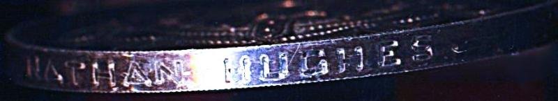 National Fire Brigades Association. Silver 20 years long service medal, with integral top brooch bar 'Twenty Years'. Numbered & named (5442 Nathan Hughes) — image 5