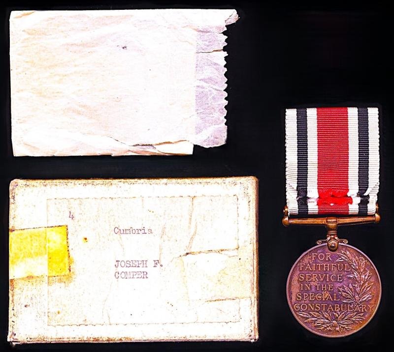 Special Constabulary Long Service Medal. EIIR issue (Joseph F. Comper) — image 2