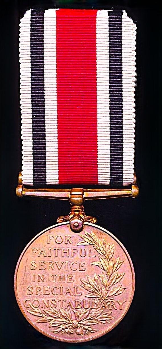 Special Constabulary Long Service Medal. EIIR issue (John A. Thompson) — image 3