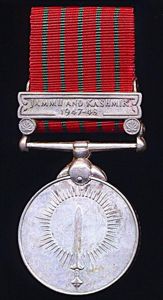 India: General Service Medal 1947. With clasp 'Jammu & Kashmir …