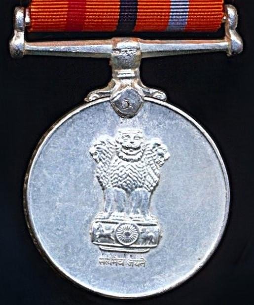 India: Raksha Medal 1965 (2739686 Nk Sitaram Salvi Maratha L.I.) — image 2