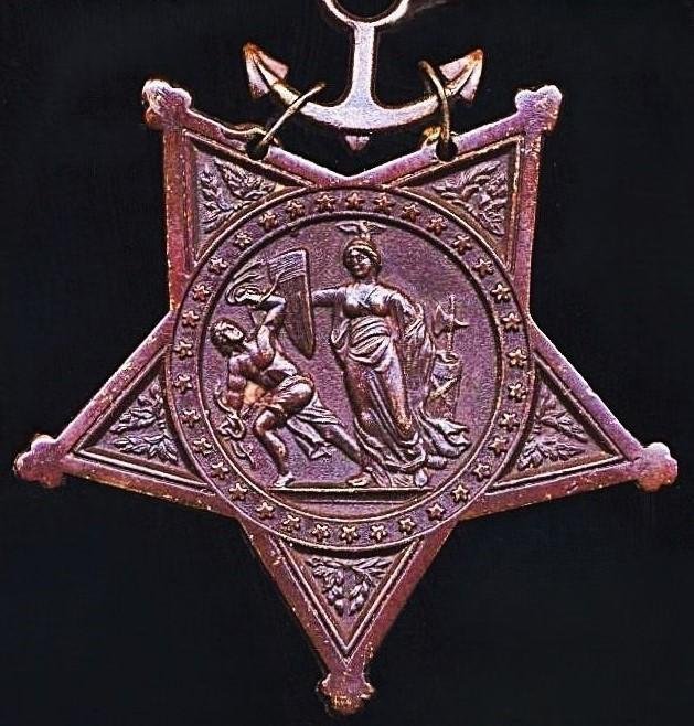 United States: Medal of Honor. Naval 4th type (1942-present day )awarded to United States Navy & United States Marine Corps type — image 3