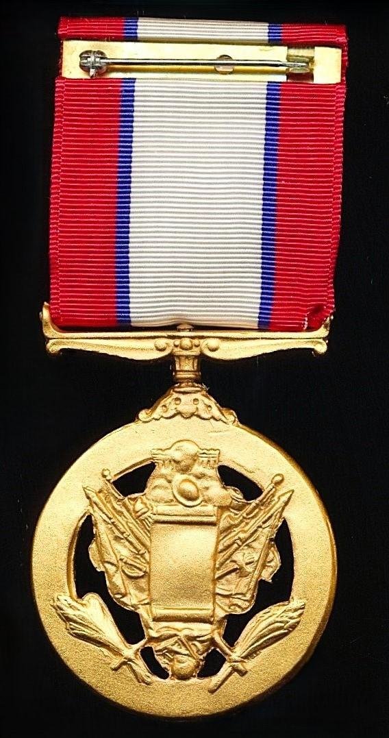 United States: Distinguished Service Medal (Army). Gilt and Enamel. Awarded circa 1990-2025 — image 3