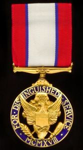 United States: Distinguished Service Medal (Army). Gilt and Enamel. Awarded …
