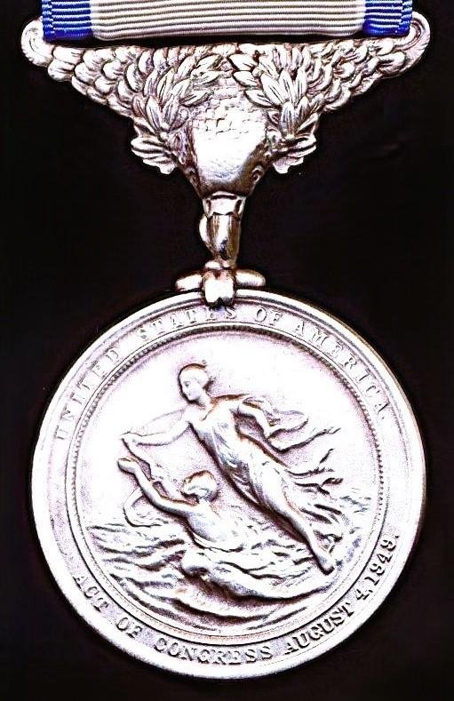 United States: Silver Life Saving Medal. This type issued circa 1990-2024 — image 2