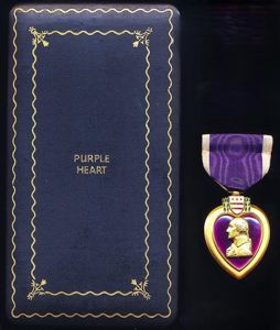 United States: Purple Heart Medal. A cased Second World War …