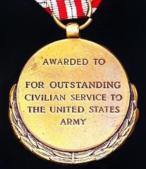 United States: Department of The Army 'Outstanding Civilian Service Award'. Awarded circa 1970-1997 — image 4
