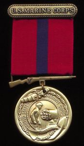 United States: Marine Corps Good Conduct Medal. 1st type. With …