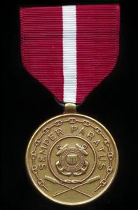 United States: Coast Guard Good Conduct Medal. 2nd type. Circa …