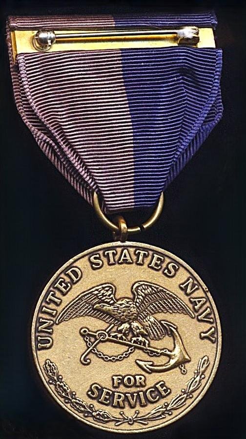 United States: Civil War Campaign Medal 1861-1865. Naval obverse with United States Navy reverse — image 3