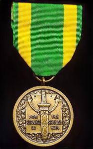 United States Amy: Spanish War Service Medal 1898-1899
