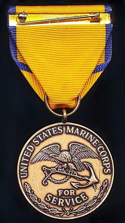 United States: China Relief Expedition 1900. Naval obverse with United States Marine Corps reverse — image 3