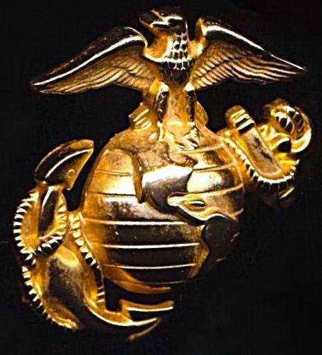 United States: United States Marine Corps Lot - USMC Expeditionary Medal with Gilt Metal Cap Badge. Circa 1975-2000 issue — image 3
