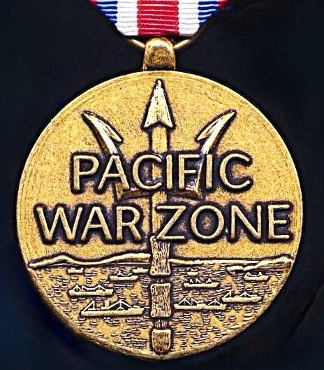 United States Merchant Marine: Pacific War Zone Medal 1941-1945 — image 2