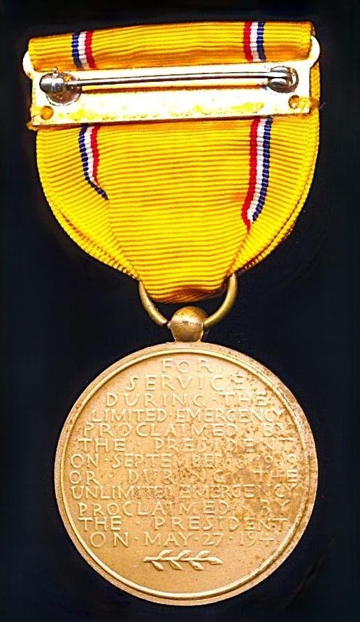 United States: American Defense Service Medal (1939-41) — image 3