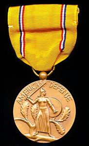 United States: American Defense Service Medal (1939-41)