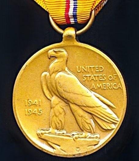 United States: Asiatic Pacific Campaign Medal. An early issue strike — image 4