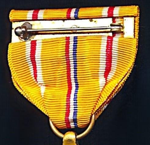 United States: Asiatic Pacific Campaign Medal. An early issue strike — image 5