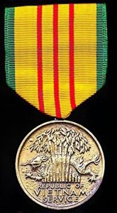 United States: Vietnam Service Medal. 1970's issue
