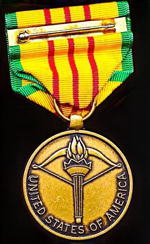 United States: Vietnam Service Medal. 1960's issue — image 3