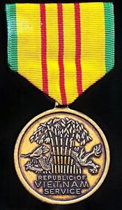 United States: Vietnam Service Medal. 1960's issue