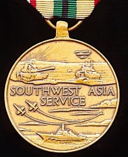 United States: Southwest Asia Service Medal 1990-1995 — image 3