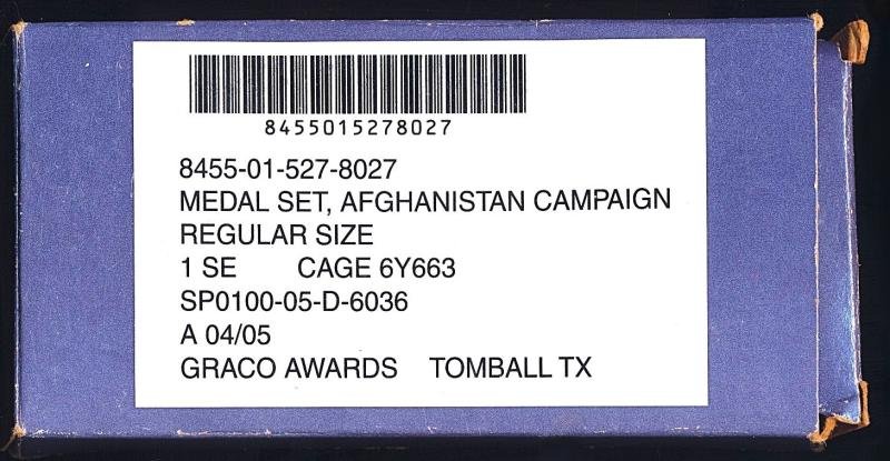 United States: The Afghanistan Campaign Medal (ACM) — image 5