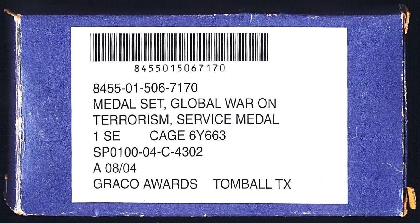 United States: Global War on Terrorism Service Medal (GWOT-SM) — image 5