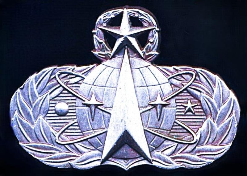 United States Air Force: Space and Missile Master. Tunic Badge. Regulation Full-size — image 3