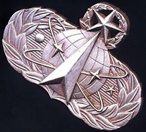 United States Air Force: Space and Missile Master. Tunic Badge. …