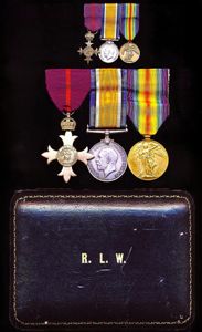 A Great War Naval Officer's fine 'Quality' positively attributed miniature …