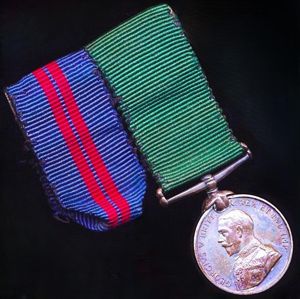 An un-named and un-attributed mounted Indian Volunteers miniature medal and …
