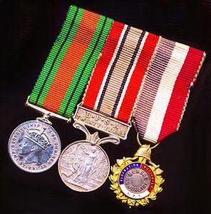 An un-named and un-attributed group of 3 x Fire Brigade …