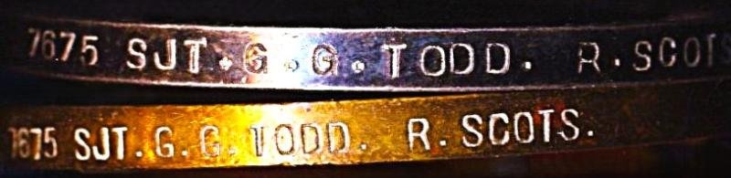 An Innerleithen & Peebles local interest Great War Casualty & Bravery medal group of 4: Sergeant George Gray Todd, M.M., 1st/8th Royal Scots (Territorial Force), 51st Highland Division — image 5