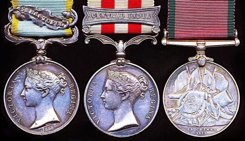 A Crimean War Casualty, Indian Mutiny medal group of 3: Private William Chisholm, 72nd (Duke of Albany's Own) Highlanders, later Constable William Chisholm, Partick Burgh Police (Glasgow, Scotland) — image 2