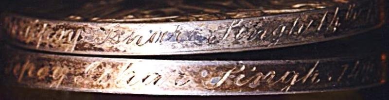 A North West Frontier & Boxer Rebellion campaign medal pair to a Sikh soldier of the Indian Army: Sepoy Ishar Singh, 14th Sikhs — image 5