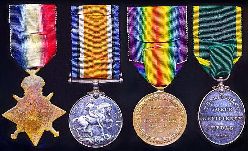 A Jock's confirmed Gallipoli Casualty & plaintif to a 'Rob All My Comrades' appeal medal group 4: Private Austin John Banner, 4th (Queen's Edinburgh Rifles) Battalion Royal Scots (Territorial Force) — image 2