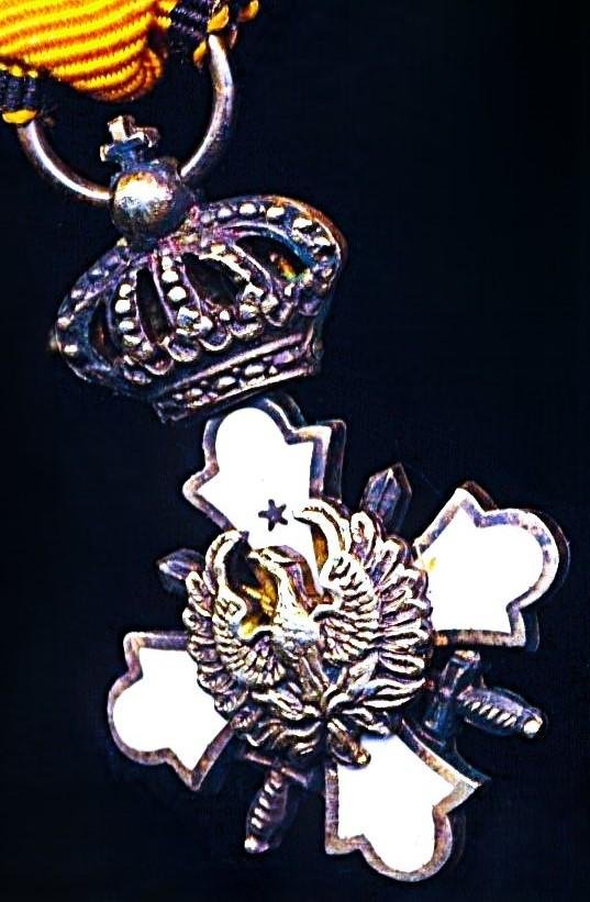 Greece (Kingdom): Royal Order of the Phoenix. 2nd Type breast badge 1935-1973. Miniature medal — image 2