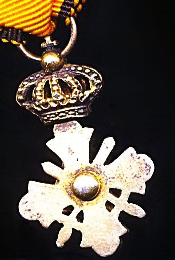 Greece (Kingdom): Royal Order of the Phoenix. 2nd Type breast badge 1935-1973. Miniature medal — image 4