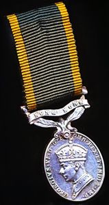 Hong Kong Colony: Efficiency Medal. GVI obverse 1st type (1937-1947). …