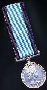 United Kingdom: Conspicuous Gallantry Medal (Flying). EIIR issue