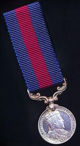 British India: Indian Distinguished Service Medal (I.D.S.M.). EDVII issue