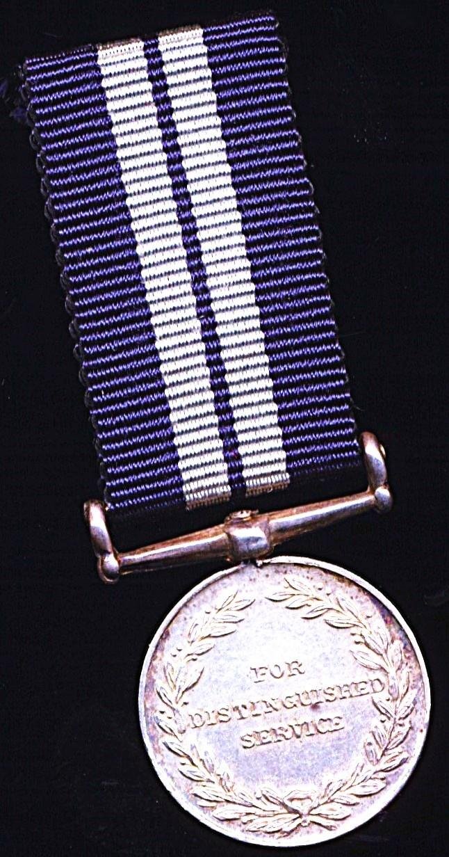 United Kingdom: Distinguished Service Medal (D.S.M.). GVI 1st issue obverse legend. Variant model sans reverse 'crown' — image 3