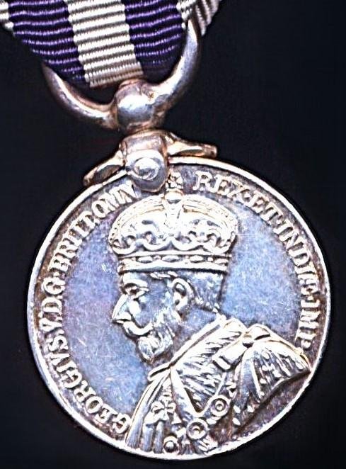 United Kingdom: King's Police Medal. GV issue. 2st Type 'Crowned Head' (circa 1931-37) — image 2